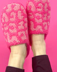 Leopard slippers