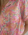 Dreaming of pastel palms pajama set