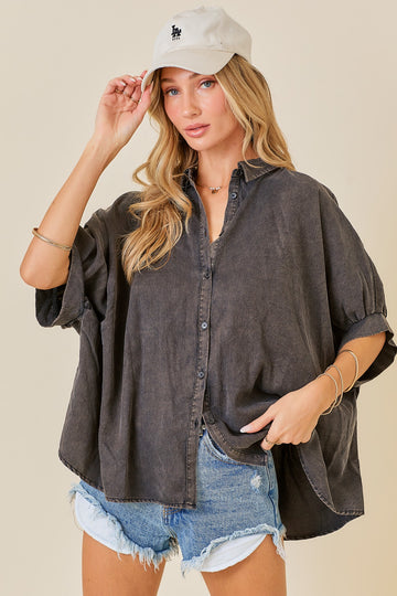 All that you need oversized top