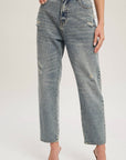 Vintage blue denim