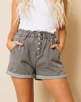 Zola high waist shorts denim